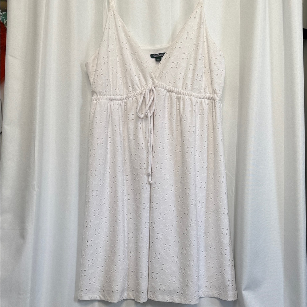 Wild Fable White Eyelet Sundress